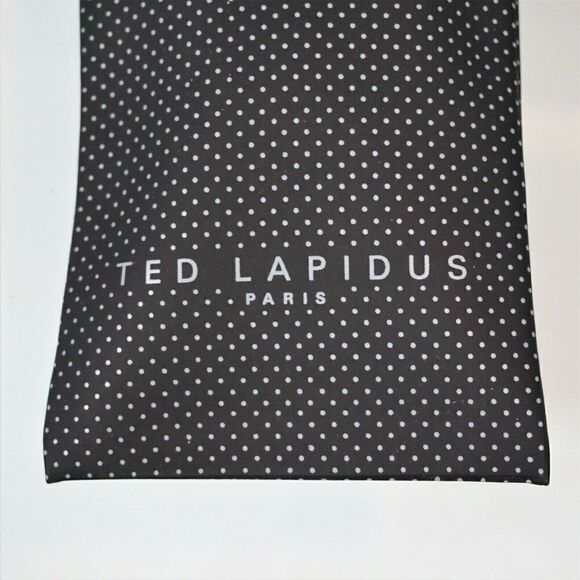 Ted Lapidus Paris Eyeglass Case Vintage 60s Soft Slip In Spring Closure 7 In NOS - Picture 4 of 7